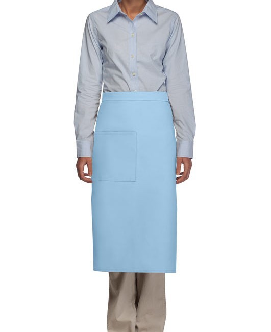 Light Blue Full Length Waist Aprons